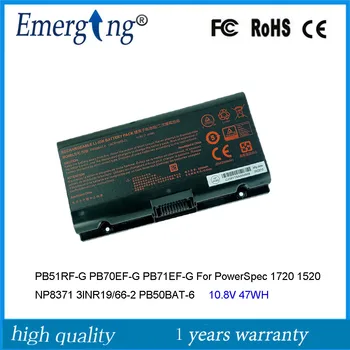11.4 V 47Wh PB50BAT-6 Nešiojamas Baterija Clevo PB71EF-G PowerSpec 1520 1720 už Hasee A7000 A7000-2020A2 6-87-PB50S-61D00