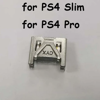 50pcs Originalus Naujas Sony PlayStation PS 4 Pro & Slim Ekranas HDMI Lizdas Jack Jungtis PS4 Slim Slim Pro HDMI Jungtis
