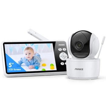 ANNKE 2.4 GHz Skaitmeniniai Belaidžiai Kūdikio stebėjimo Kamera su 5