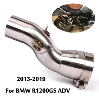 BMW R1200GS ADV 2013-2019 Motociklo Išmetimo Vidurio Link Vamzdžio Išvengti Slydimo prijungti iš Nerūdijančio Plieno Modifikuotas
