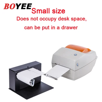 BOYEE R3 automatinis terminis etikečių spausdintuvas rewinder ir unwinder mašina Etikečių Rulono Rewinder už brūkšninių kodų spausdintuvas