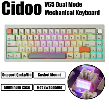 CIDOO V65 V2 Mechaninė Klaviatūra, 