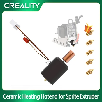 Creality Sprite Ekstruderiu Keraminės Šildymo Hotend Rinkinys Papildomų Thermistors 60W Greitai, Šildymo 300℃ Ender-3 S1/Pro/ CR10 Smart Pro