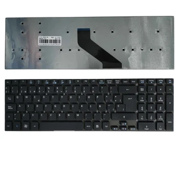 NAUJAS ispanų nešiojamojo kompiuterio Klaviatūros Vartai NV55 NV55S NV56R NV57 NV57H NV75S NV77H SP klaviatūra, juoda