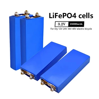 Saulės Cell25000mAh 3.2 V 25Ah LiFePO4 Baterija Ląstelių Ličio Geležies Fosfato Giliai Ciklų 
