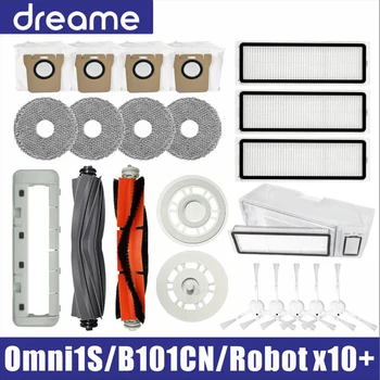 Už Dreame L10s Ultra / S10 Pro Reikmenys Mijia Omni 1S B101CN Robotas X10+ Robotas Dulkių Pagrindinėje Pusėje Filtras Šepetys Mop dalys