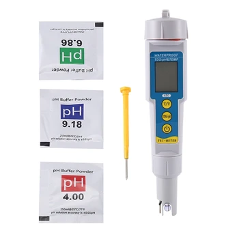 Vandens Kokybės Pen PH-986 Daugiafunkcinis PH/TDS/Temperatūros Bandymas Pen Testeris Vandens Kokybės Nustatymo