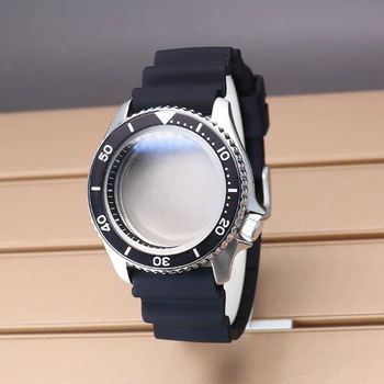 Žiūrėti Dalys Vyrų 42.5 mm Gumos Watchband Už SKX007 SKX009 SKX013 NH35 NH36 Judėjimo 28,5 mm Dial Sapphire Crystal Glass